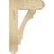 Ekena Millwork Olympic Craftsman Rough Sawn Bracket, Douglas Fir, 4"W x 16"D x 24"H BKT04X16X24OLY04RDF - alternate 2